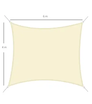 Toldo de Vela Rectangular