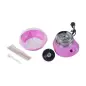 Máquina de Algodón de Azúcar de Uso doméstico de Polipropileno Acero Inox. y Aluminio 450W-550W 27x26x18 cm Rosa