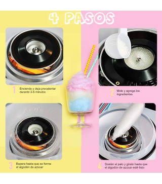 Máquinas de Algodón de Azúcar