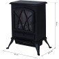 Chimenea Eléctrica Móvil Chimenea Eléctrica Móvil