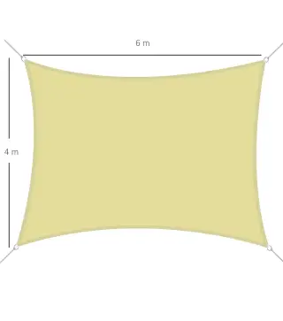 Toldo de Vela Rectangular