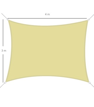 Toldo de Vela Rectangular