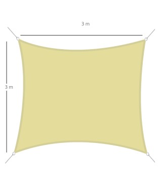 Toldo de Vela Rectangular