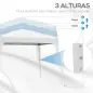 Carpa Plegable 3x3 m, Pop-up, Cenador Pabellón de Jardín, Altura Ajustable con Bolsa de Transporte, Anti-UV, Impermeable, Gazebo