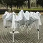 Carpa Plegable 3x3 m, Pop-up, Cenador Pabellón de Jardín, Altura Ajustable con Bolsa de Transporte, Anti-UV, Impermeable, Gazebo