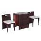 Conjunto 1 Mesa y 2 Sillas Conjunto 1 Mesa y 2 Sillas