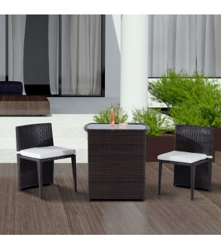 Conjunto 1 Mesa y 2 Sillas