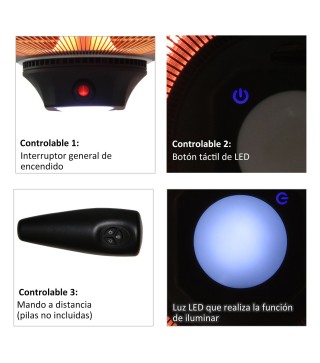 Estufa Colgante de Techo