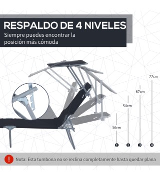 Tumbona Plegable