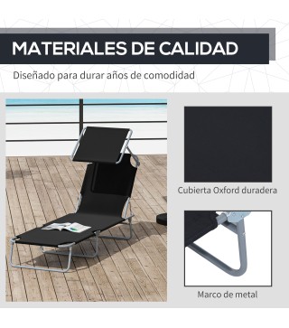 Tumbona Plegable
