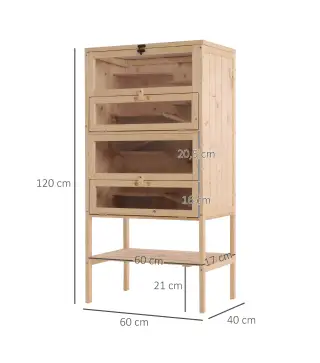 Jaula Madera para Hámster