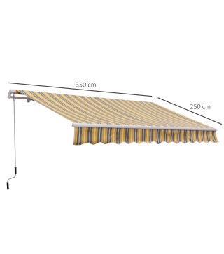 Toldo Manual Plegable