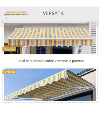 Toldo Manual Plegable