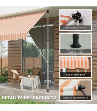 Toldo Manual Retráctil