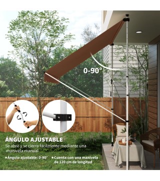 Toldo Manual Retráctil