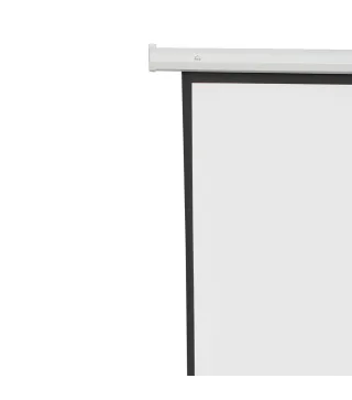 Pantalla del Proyector Eléctrica Portátil Universal 84 Pulgadas Pantalla para Proyección Motorizada 4:3 con Control Remoto Cine