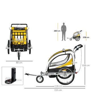 Remolque para Bicicleta