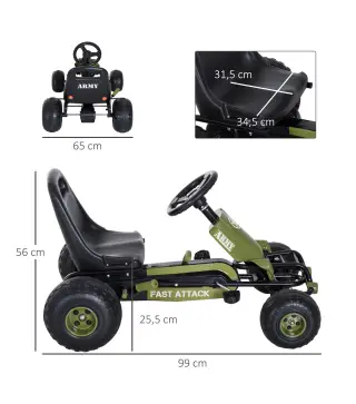 Go-Kart a Pedales para Niño