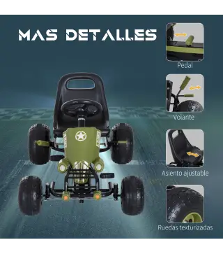 Go-Kart a Pedales para Niño