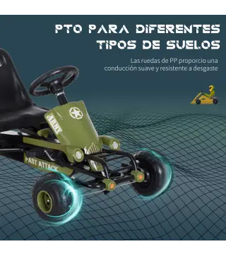 Go-Kart a Pedales para Niño
