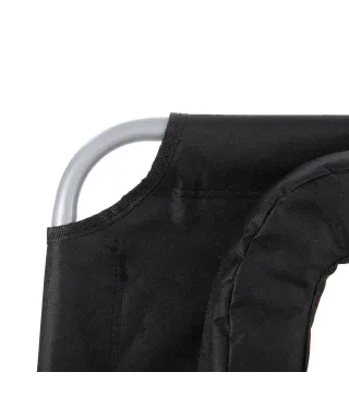 Tumbona Reclinable y Plegable de Jardín con Orificio de Lectura Reposacabezas y Respaldo Ajustable en 5 Niveles para Playa 182x5