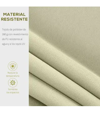 Toldo Manual Plegable