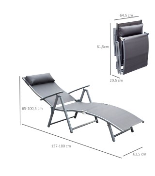 Tumbona Plegable