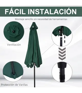 Sombrilla de Jardín