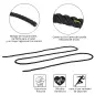 Cuerda de Batalla Ø38 mm Longitud 9 m Battle Rope Formación Battling Power Cuerda Ejercicio Fitness Deporte Poliéster Ultra Resi