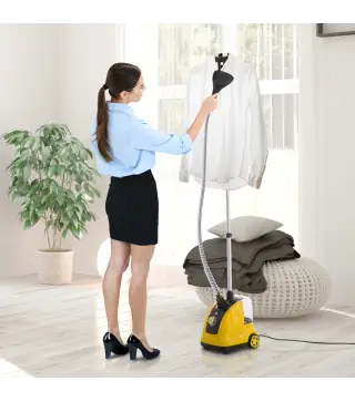 Plancha de Vapor con Depósito de 1,4 L y Temperatura Ajustable a 11 Niveles Calentamiento Rápido de 38 Segundos Centro de Planch