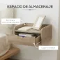 Set de 2 Mesitas de Noche de Pared Mesillas Flotantes con 1 Cajón para Dormitorio Habitación 40x30x19,5 cm Natural