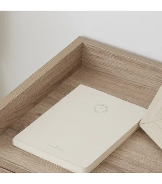 Set de 2 Mesitas de Noche de Pared Mesillas Flotantes con 1 Cajón para Dormitorio Habitación 40x30x19,5 cm Natural