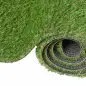 Césped Artificial 3x1 m con Altura de Hierba 25mm Rollo de Hierba Sintética de Exterior para Jardín y Terraza