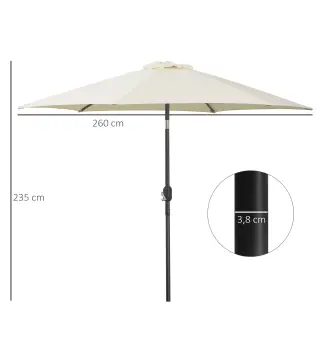 Sombrilla de Jardín