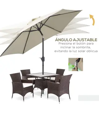 Sombrilla de Jardín