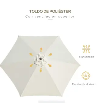 Sombrilla de Jardín