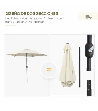 Sombrilla de Jardín