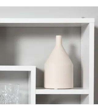 Estante de Pared Decorativo, Estantería para Libro, CDs, Baldas Flotantes con 8 Cubos, 85x14,5x47,5 cm, Carga 20kg, para Oficina