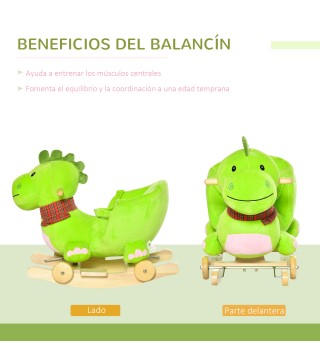 2 en 1 Caballito Balancín