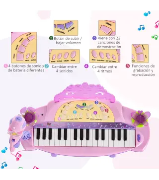 Teclado Electrónico Infantil