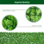 Seto Artificial en Rollo 3x1m para Valla Balcón Barandilla Valla de Privacidad Planta Decorativa PE