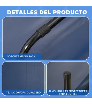 Cama Elevada para Perros Refrescante y Transpirable Cama para Perros Grandes 92x76x18 cm para Interior Exterior Azul