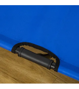 Cama Elevada para Perros Refrescante y Transpirable Cama para Perros Grandes 92x76x18 cm para Interior Exterior Azul