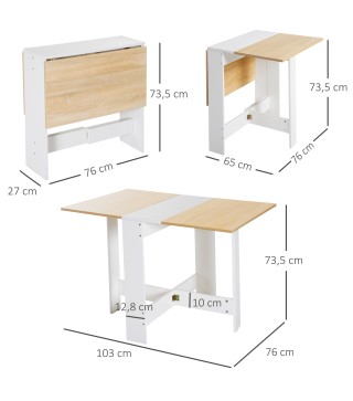 Mesa Plegable Cocina