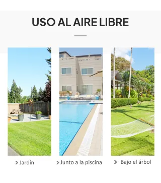 Silla Colgante Redondo de Ø60 cm Silla Hamaca Columpio con Cojín y Cuerda de Algodón para Interior y Exterior Carga 120 kg 80x80