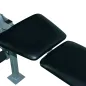 Banco de Musculación Banco de Pesas Maquina de Fitness Entrenar Musculos 165x68x114cm con Respaldo Regulable Espuma
