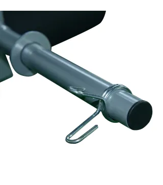 Banco de Musculación Banco de Pesas Maquina de Fitness Entrenar Musculos 165x68x114cm con Respaldo Regulable Espuma