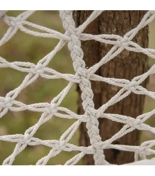 Silla Colgante Redondo de Ø60 cm Silla Hamaca Columpio con Cojín y Cuerda de Algodón para Interior y Exterior Carga 120 kg 80x80