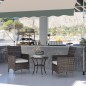 Conjunto de Muebles de Exterior de Ratán Conjunto de Muebles de Exterior de Ratán