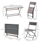 Conjunto de Mesa Sillas Ratán Conjunto de Mesa Sillas Ratán